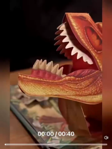 3D Dinosaur Pop Up Book for Kids Picture Story Book Kids Pop Up Book Dinosaur Book 恐龙3D立体翻翻书 机关书
