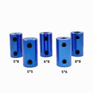 1 PCS Aluminum Alloy Coupling D14L25 Bore 5mm 6mm 8mm Blue Flexible Shaft Coupler Screw For Stepper Motor Flexible Shaft Coupler