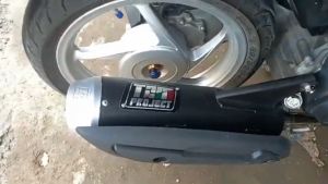 Knalpot copy TZM beat fi carbu vario 125 110 150 mio sporty m3 soul gt fino scoopy genio spacy nex spin nmax aerox xeon carbu x ride 125 beat deluxe full system bass adem