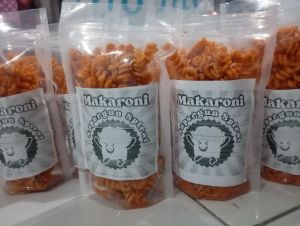 Snack Makaroni spiral HOT CHILI. cemilan asik nampol pedesnya!