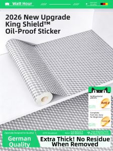 Watthour | Waterproof Grease-Proof Moisture-Resistant Self-Adhesive Cabinet Foil
