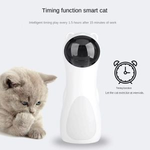 Pet Fully Automatic Cat Teaser Red Light Laser Self-Pleasure Relief Pet Supplies Infrared Cat Teasing Stick Cat Toy