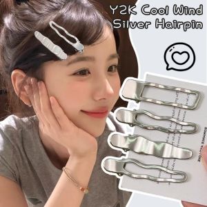 30Pcs Metallic Minimalist Luxury Hair Clip Pearl-Finish Nickel Invisible High-Quality Exquisite Hair Accessory Side Bangs Flyaway Hair Clip