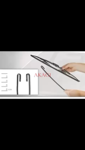 Akagi Car Wiper Blade U Hook All Sizes Durable Long Lasting 100% Original (1pc) Size:12”/14"/16"/17"/18"/19"/20"/21"/22"/24"/26"/28‘’