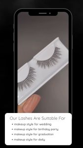 Bulu Mata Palsu G 3D & Lem: Paket Lengkap Untuk Aksesoris Makeup