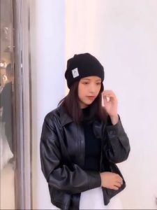 Nón Len Thời Trang Nam Nữ 2 Lớp Dày Ấm Phối Logo Núi Xinh Xắn RQN2623 - requane