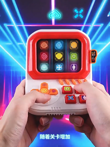 Finger dancing game console puzzle portable childrens toys press press to run the decompression training memory thinkin