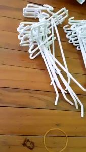 COD 1PCS Piece Heavy Duty Screen Hooks For Grid Wall Wire Mesh Hanging Stainless Hooks