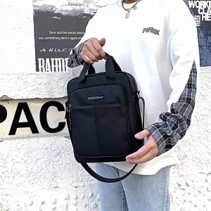 กระเป๋าผู้ชาย-ผู้หญิง - TINYAT กระเป๋าใส่เอกสาร สำหรับผู้ชาย, กระเป๋าสะพาย 7 วัตถุประสงค์ กระเป๋าสะพาย สีแดง 20,000 บาท