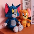 ตุ๊กตาทอมแอนด์เจอร์รี่ boneka หนูเจอร์รี่กอดการ์ตูนน่ารักตุ๊กตาหนานุ่มเด็กของขวัญวันหยุด. 