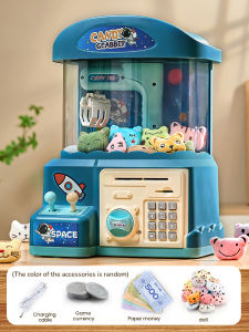 CONUSEA | Doll Claw Machine Specie Operated Play Game Bank Toys Mini Catch Toy Machines Cartoon Doll Children Interactive Toys Christmas