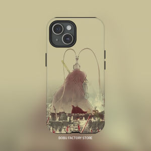 Black Myth Monkey King Phone Case for  16P Huawei Mate 50 with Magnetic Attraction Dual Layer Protective Shell Resin Material