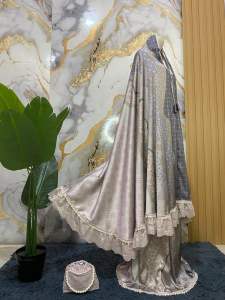 Mukena armani Silk renda brukat mewah BY TIA MUKENA