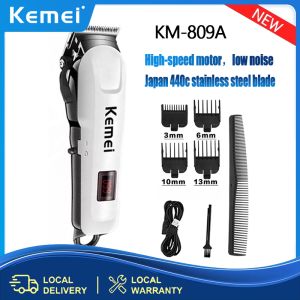 Kemei Electric Hair Clipper Hair Cutting maching Wireless Trimmer Men Professional clipper machine rechargeable hair cut