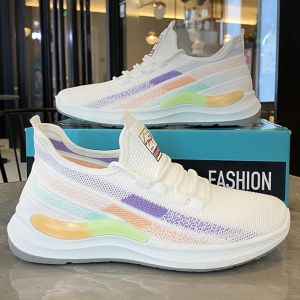 Sneaker Womens 2024 New Arrival Best Selling Summer Breathable Mesh Surface Spring and Autumn All-Match Soft Bottom Lightweight Shock Absorption Running Shoes