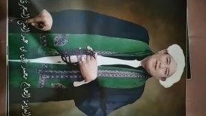poster Abah guru sekumpul Martapura ukuran 40*60cm bahan luster cetak uv awet Anti gores