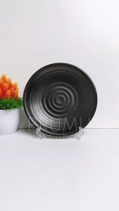 PRUMU Melamine Stone Piring 9 inch - Piring Saji Restoran & Cafe