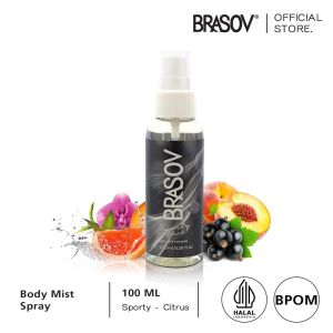 Parfum Pria Halal Body Mist Brasov 100ml