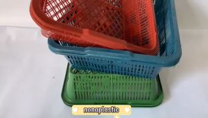 Keranjang roti Delta 11 elegant Modern serbaguna paket 1 pcs - 400 pcs dimensi 34 cm