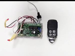 SOMMER 434.42MHz TX03 Điều Khiển Từ Xa Cổng Mở Cửa Nhà Để Xe RF Đa Năng 4 Kênh 433 MHz Với Các Biến Thể TX03-434-4-XP TX02