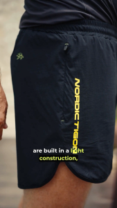 Nordic Tigon Men’s Performance Running Shorts - Anti-Bounce 3 Pocket Design