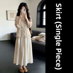 Ge·an·fei | Elegant French Shirt Style Long Dress Fall New Arrival