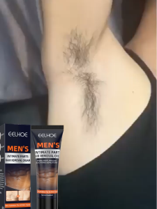EELHOE ครีมกำจัดขนผู้ชาย Mens Hair Removal Cream สูตรอ่อนโยน ไม่ทำร้ายผิว ยับยั้งขนขึ้นใหม่ ไม่มีร่องรอยกำจัดขนขา กำจัดขนรักแร้ เอาหนวดเคราออก ไม่แสบ ไม่คัน รักแร้ ครีมกำจัดขน ครีมกำจัดขนร่างกาย