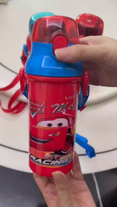 Water bottle tumbler for kids with sling