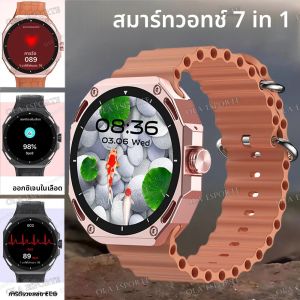 สมาร์ทวอทช์ 1.52 "หน้าจอ AMOLED GPS ติดตาม NFC สมาร์ทวอทช์กันน้ำบลูทูธโทรสุขภาพกีฬาผู้ชายผู้หญิงวันหยุดของขวัญ