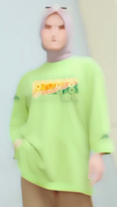 FOREVER FASHION baju atasan KAOS OVERSIZE LENGAN 7/8 BELI 4 GRATIS 1 ACAK