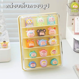 ตู้โชว์ติดผนัง กล่องใส่โมเดล ตู้โชว์ตุ๊กตา ดีไซน์สวยหรู กล่องของเล่นขนาดเล็ก ป้องกันฝุ่นไม่ต้องเจาะรู