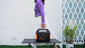 🔥 HOT & 10.10 BIG OFFER NOW 🔥 300W Portable Solar Power Station 110/220V Power Generator Outdoor Power Supply 78000mAh LED Display