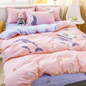 JIFANPAUL | Summer Bedding Set Cotton Bed Sheets and Quilt Cover