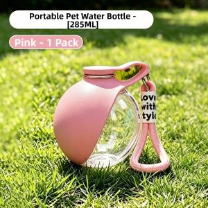 Portable Pet Drinking Bottle Foldable Outdoors