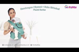 Snobby Gendongan Bayi Hipseat 6 Posisi + Saku Aplikasi Flechi II - TPG5752
