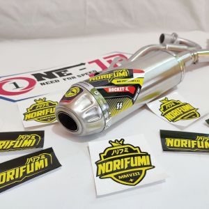 Knalpot NORIFUMI Bore Up NEW WR155 Klx Bf Dtracker Crf 150l Viar Cros