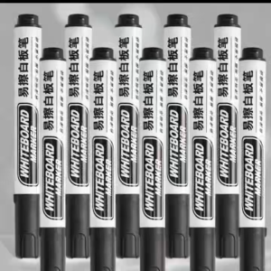 M&G Whiteboard Markers Erasable Black Large Capacity Color Red Blue Thick Tip for Office Teaching