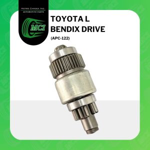 BENDIX DRIVE for Toyota L engine APC-122 vindex drive starter motor engine clutch reduction type