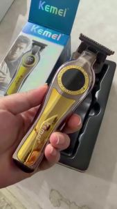 Kemei | Tông Đơ Cắt Tóc Điện Kemei KM-1784 Máy Cắt Râu Không Dây Có Thể Sạc Lại Với 3-4 Đầu Phun Lưỡi Dao Bằng Thép Không Gỉ Cho Nam Máy Cắt Tóc