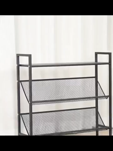 Multi-layer Shoe Rack Heavy Duty Steel Mesh Storage Stackable Stand Shoe Shelf Shoe Cabinet Shoe Organisers Space Saver