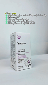 Thực phẩm bổ sung lợi khuẩn đường ruột vùng kín và sắt cho phái nữ BIFIDOLAB Women Project Hàn Quốc giảm và ngừa các bệnh phụ khoa nấm ngứa khí hư điều hoà nội tiết đẹp da ngừa thiếu máu - Hộp 20 gói x 1g