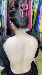 Cọ bôi kem lưng Xốp Tự Đánh Kem Dưỡng Da Lưng Màu Sắc Ngẫu Nhiên Có Thể Gập Lại