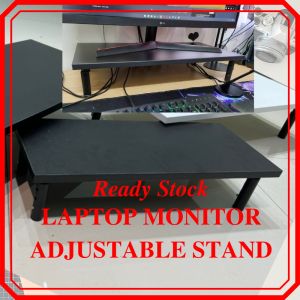 MAJU Big Monitor Stand Raiser Increased Shelf base Big Besar Laptop Stand Table Base Monitor Stand Riser Rak komputer Adjustable Laptop Stand Riser
