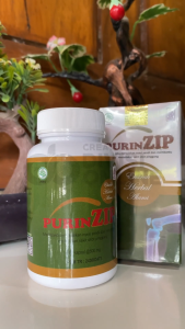 PurinZIP Isi 60 Kapsul Atasi Nyeri Sendi Obat Asam Urat Pegal Linu Otot Pinggang Radang Sendi BPOM ORIGINAL 100%