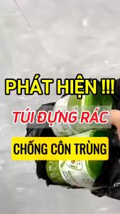 Cuộn 50 túi đựng rác hương ngải cứu xua đuổi ruồi muỗi côn trùng siêu dai có dây rút tiện lợi - màu xanh lá cuộn rác túi rác túi đựng rác túi đựng rác dây rút bao đựng rác