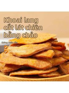 Non-Fried Roasted Sweet Potato Chips Snack