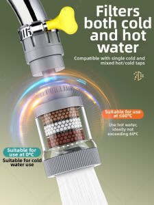 SUNINLIFE | Rotary Splashing Preventing Water Faucet Filter