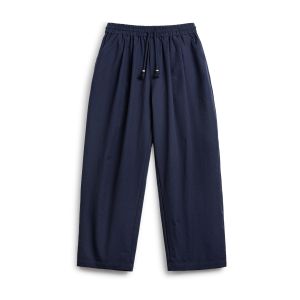 MADEN | Elastic Waistband Casual Cotton Breezy Loose Fit Mens Pants