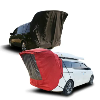 Lều đuôi xe cắm trại cho xe SUV cỡ lớn Sandeullo SA-OT035 - Đỏ/Đen