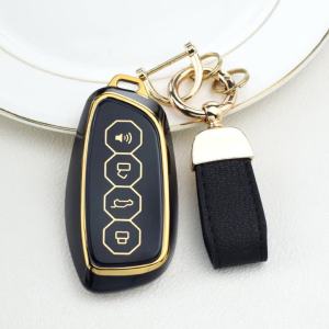 Soft TPU Car Key Case Cover Fob Shell For Great Wall Haval H6 H9 F7 F7X Cool Dog Owl Dragon MAX H8 H3 2024 2025 Auto Accessories